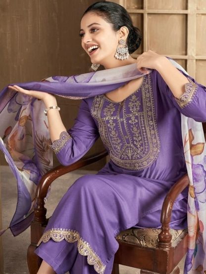 Regalia Lavender Luxe Kurta Set