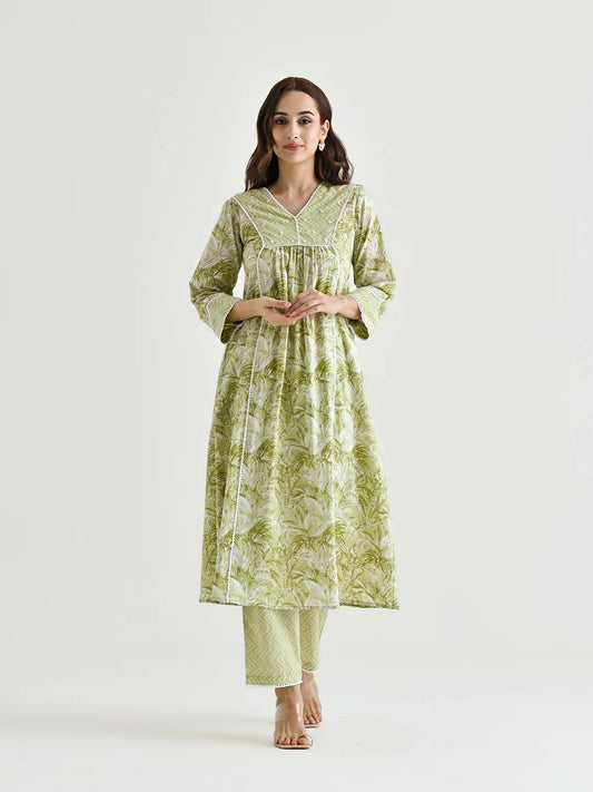 Moti Lemon Refreshing Spring Dress