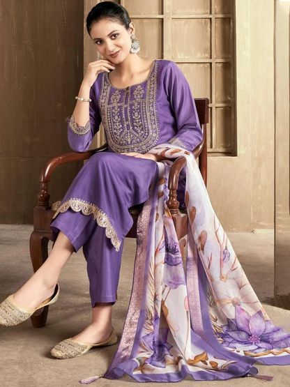 Regalia Lavender Luxe Kurta Set