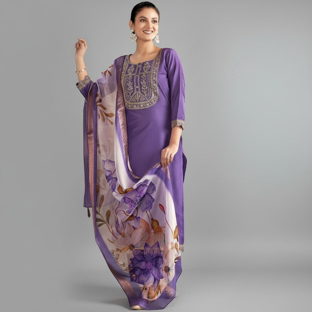 Regalia Lavender Luxe Kurta Set