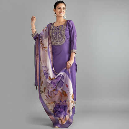 Regalia Lavender Luxe Kurta Set