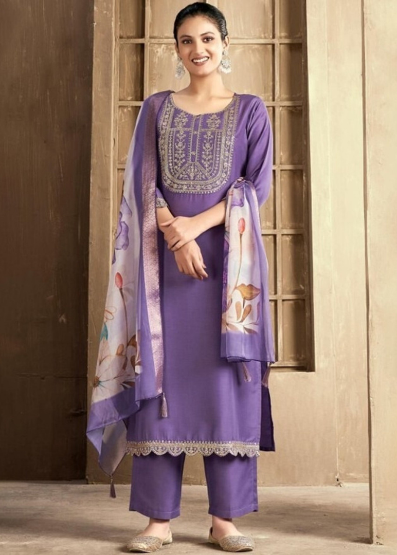 Regalia Lavender Luxe Kurta Set