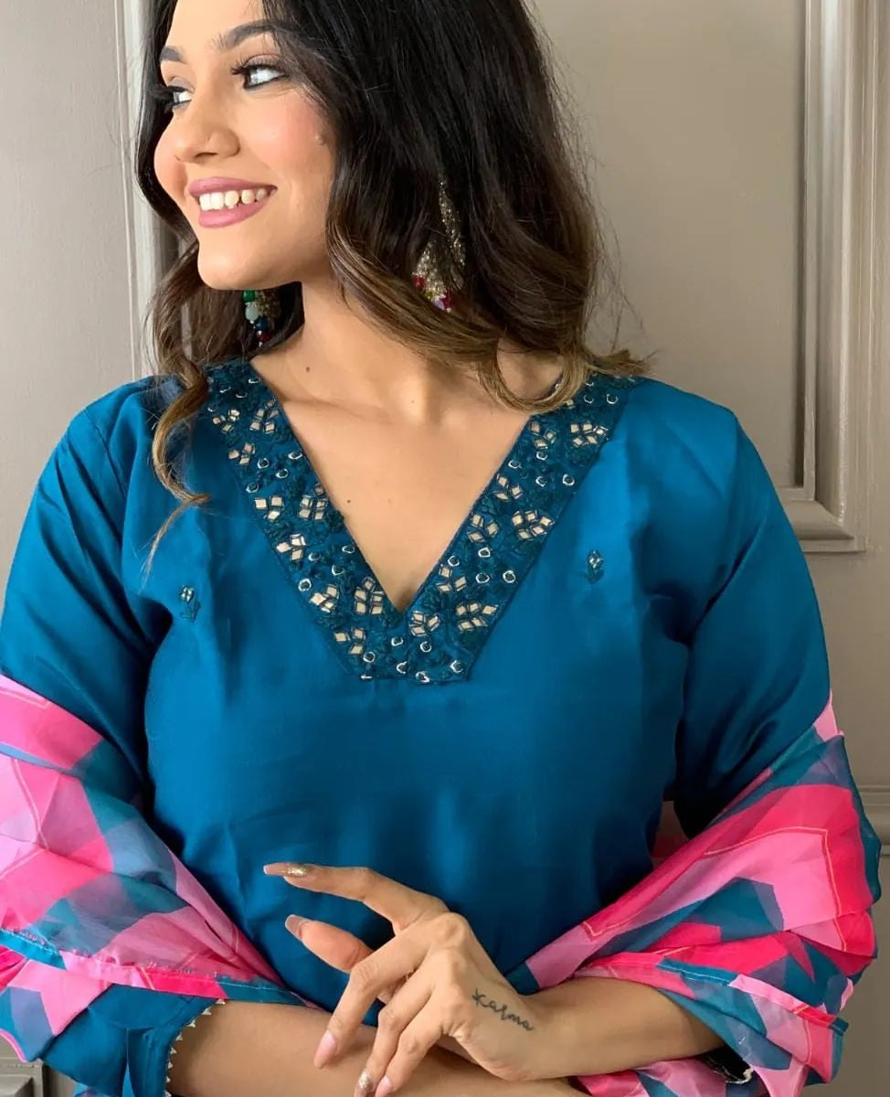 Mahek Ravishing Elegance and Alluring Appeal Kurta Set