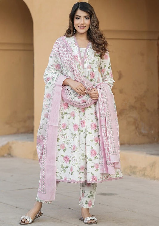 Kamini Pink Stylish Party Dress