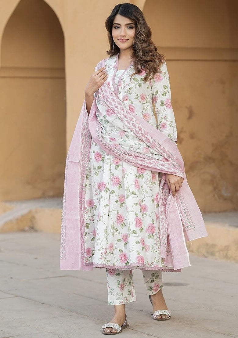 Kamini Pink Stylish Party Dress