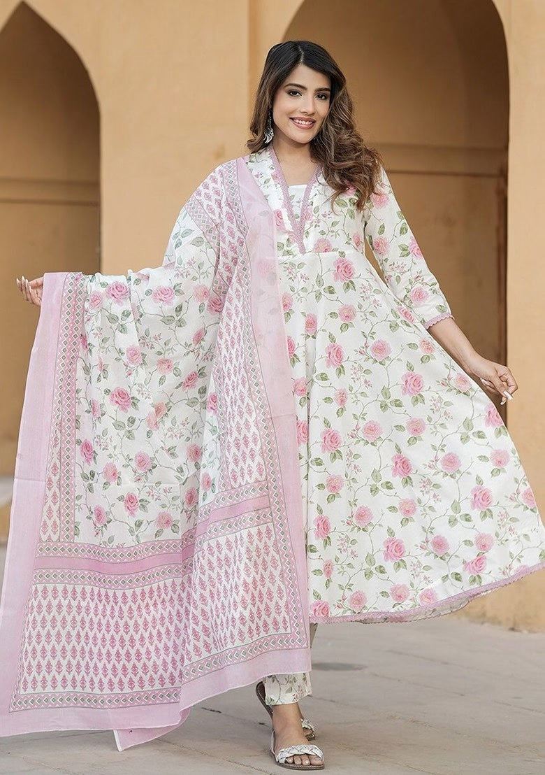 Kamini Pink Stylish Party Dress
