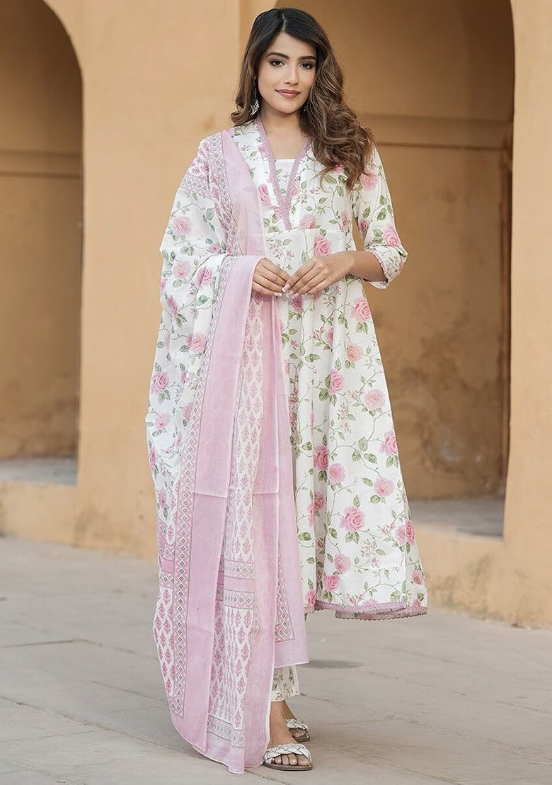 Kamini Pink Stylish Party Dress