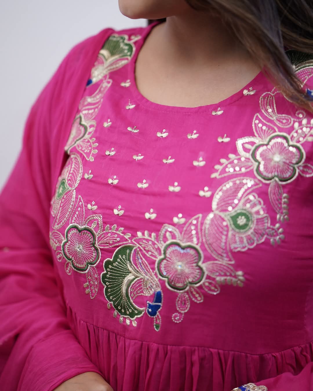 Morlo Pink Feminine Party Dress