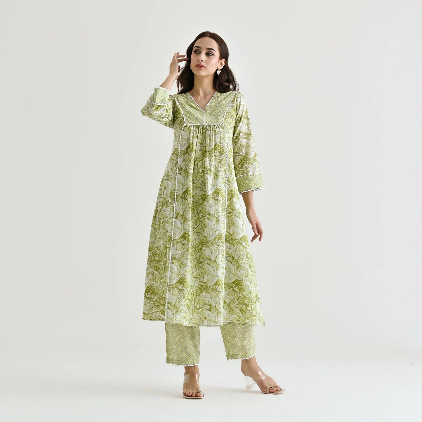 Moti Lemon Refreshing Spring Dress
