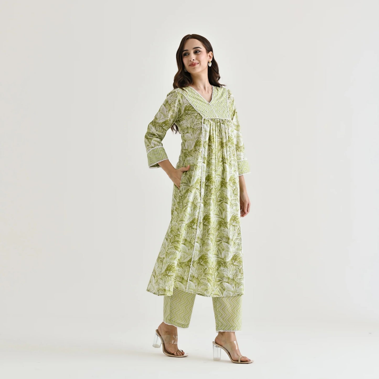 Moti Lemon Refreshing Spring Dress