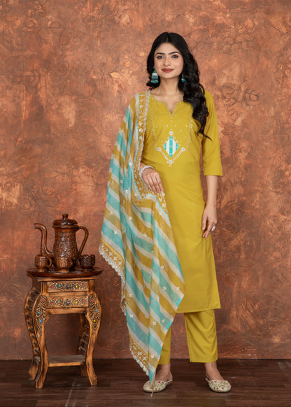 Pratiksha Yellow Cheerful Day Dress