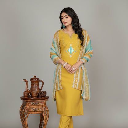 Pratiksha Yellow Cheerful Day Dress
