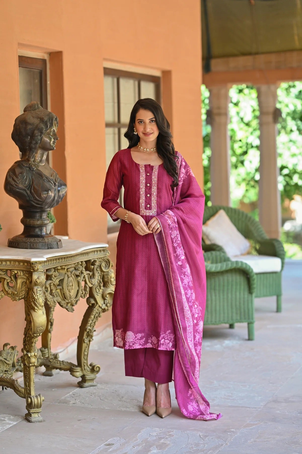 Shruti Pink Charming Cocktail Dress