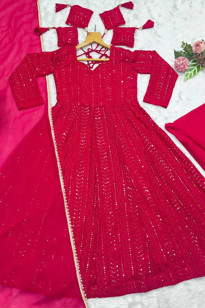 Scarlet Surrender—A Red Anarkali Love Story